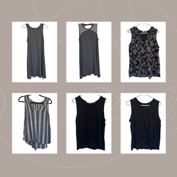 Bundle of 12 Assorted Tops and Dresses Size Small LOFT, Banana Republic, Etc - Picture 4 of 5